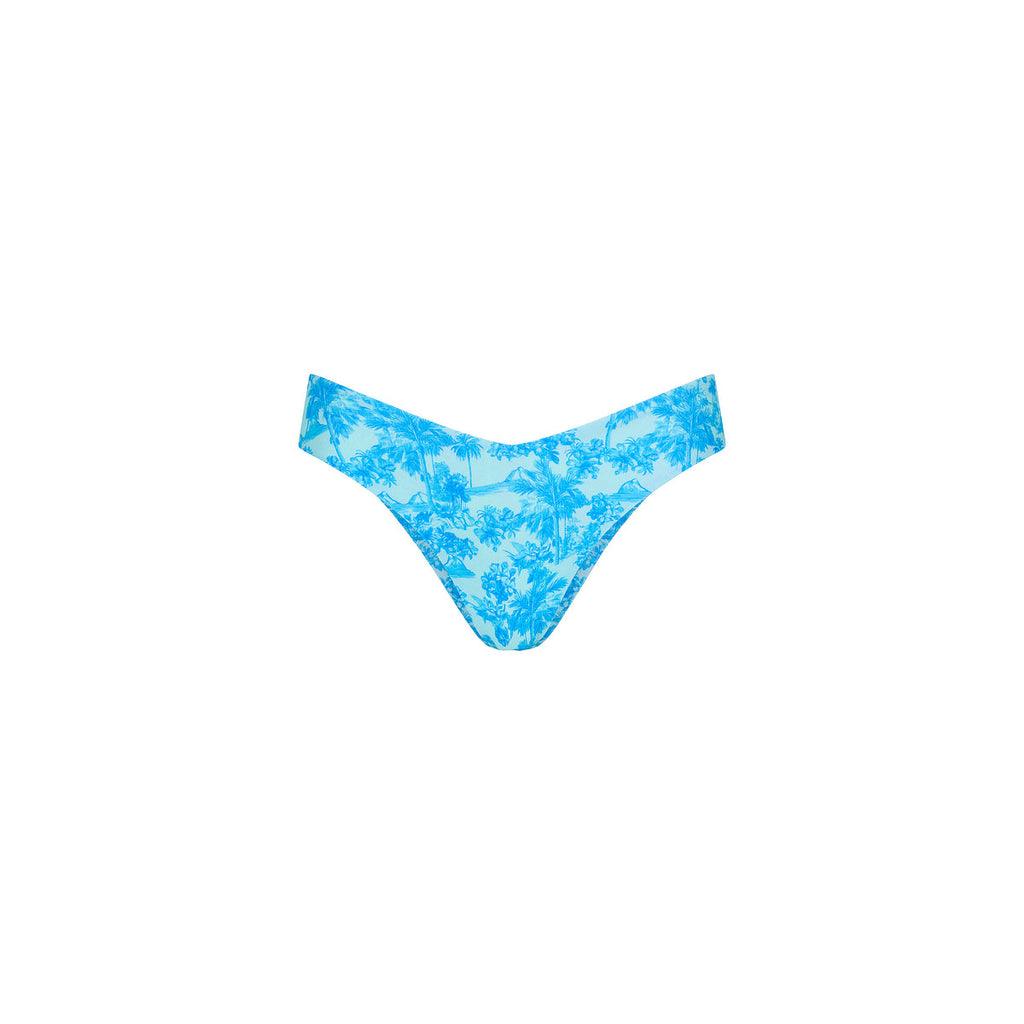 Cheeky V Bikini Bottom - Ocean Paradise